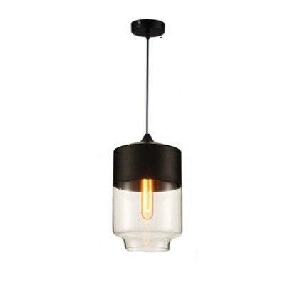 Modern Nordic Glass Pendant Light — Glass Shade Hanging Lamp for Kitchen Island