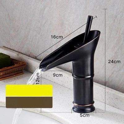 Waterfall Bathroom Faucet — Premium Vanity Sink Faucet