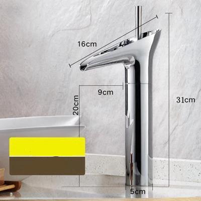 Waterfall Bathroom Faucet — Premium Vanity Sink Faucet