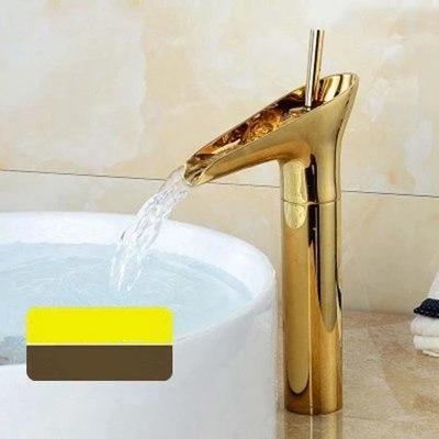 Waterfall Bathroom Faucet — Premium Vanity Sink Faucet