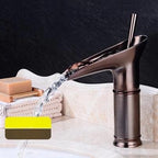 Waterfall Bathroom Faucet — Premium Vanity Sink Faucet