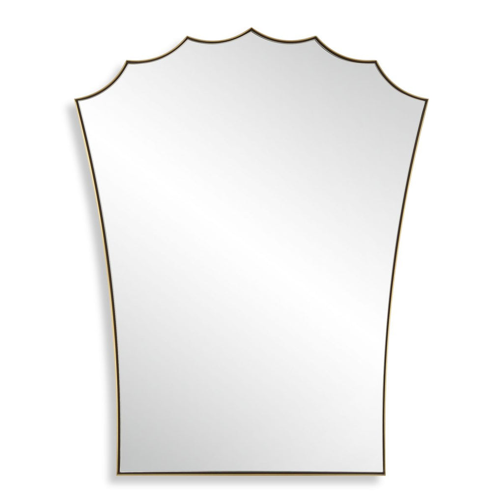 Crown Mirror — Ornate Framed Decorative Wall Mirror for Living Room & Hallway