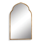 Moroccan Mirror Gold — Ornate Arched Decorative Wall Mirror for Entryway