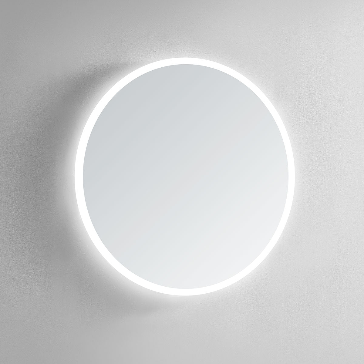 Luna Round LED Bathroom Vanity Mirror for bathroom vanity | Halvern