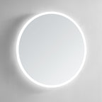 Luna Round LED Bathroom Vanity Mirror for bathroom vanity | Halvern