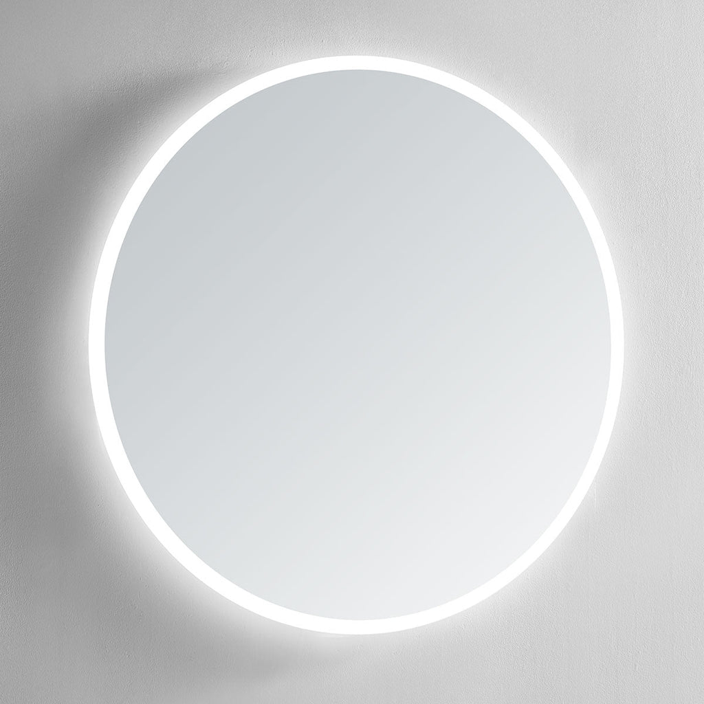 Luna Round LED Bathroom Vanity Mirror for bathroom vanity | Halvern