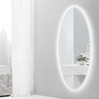 Aurora Oval LED Bathroom Vanity Mirror for bathroom vanity | Halvern