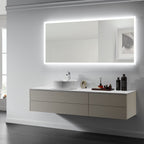 Linea Rectangle LED Bathroom Vanity Mirror for bathroom vanity | Halvern