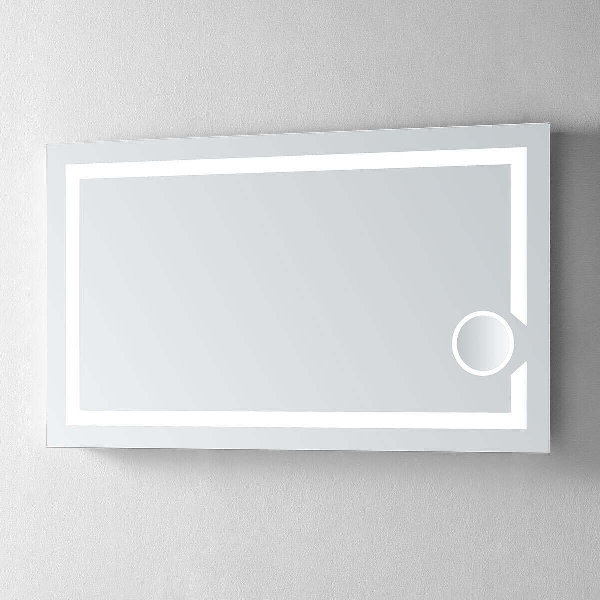 Iris Rectangle LED Bathroom Vanity Mirror for bathroom vanity | Halvern
