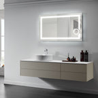 Iris Rectangle LED Bathroom Vanity Mirror for bathroom vanity | Halvern