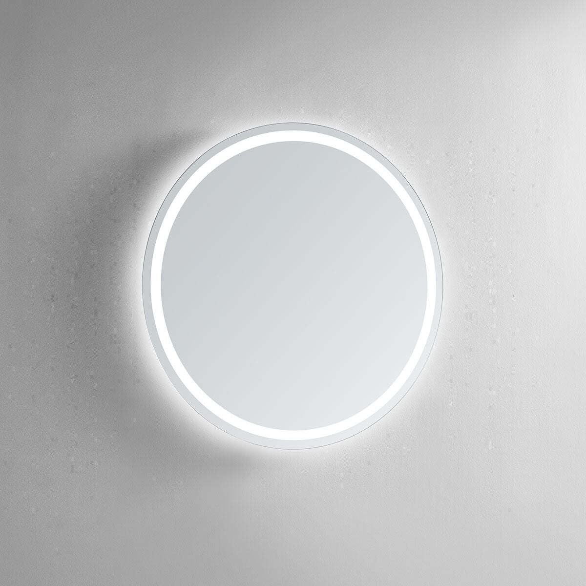 Corona Round LED Bathroom Vanity Mirror for bathroom vanity | Halvern