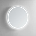 Corona Round LED Bathroom Vanity Mirror for bathroom vanity | Halvern