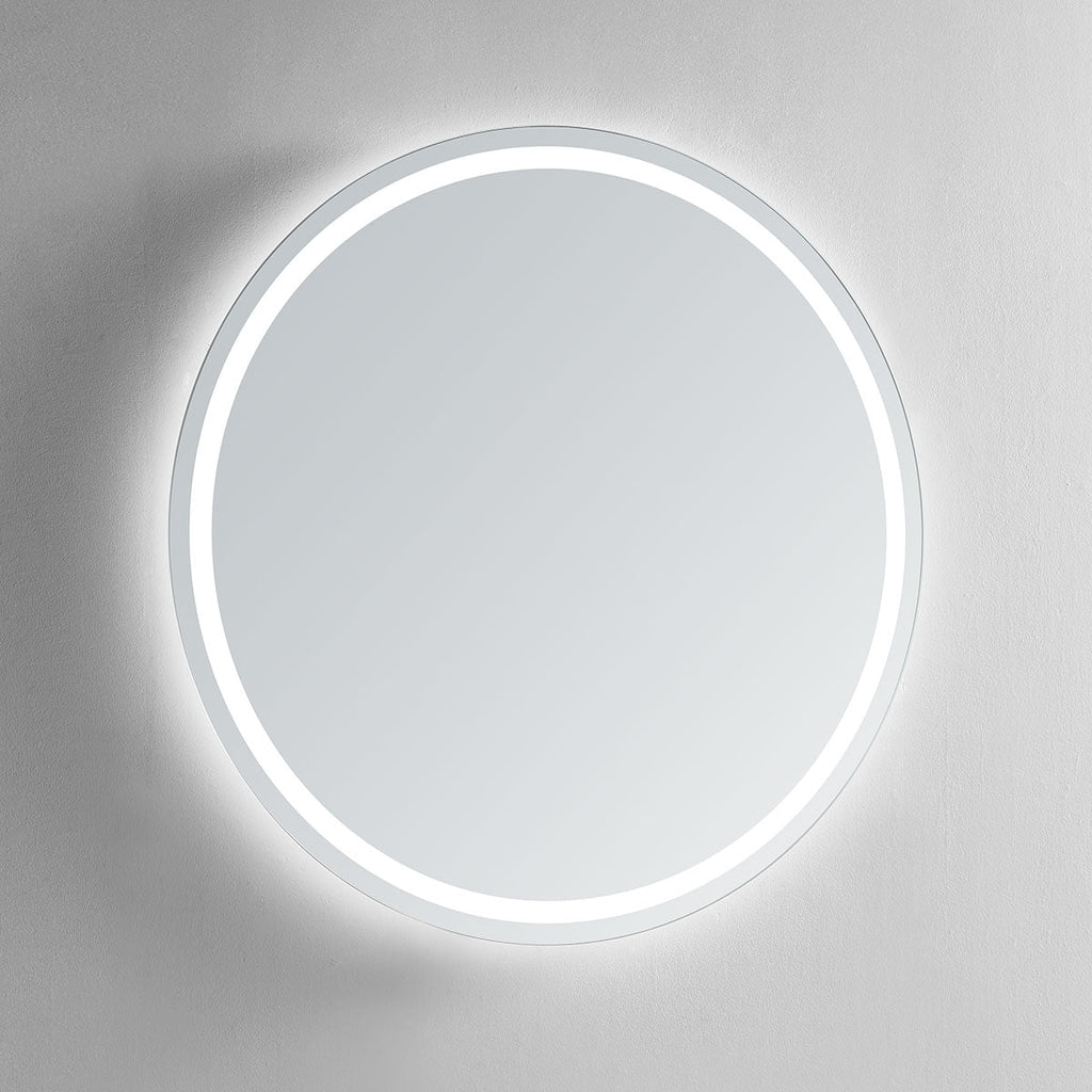Corona Round LED Bathroom Vanity Mirror for bathroom vanity | Halvern