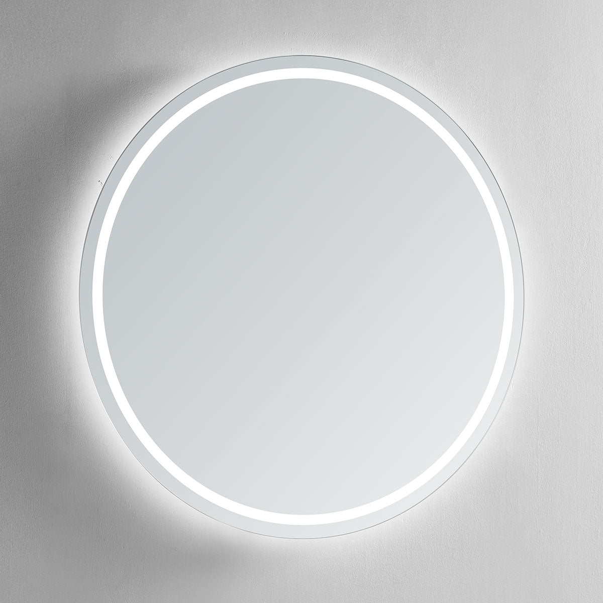 Corona Round LED Bathroom Vanity Mirror for bathroom vanity | Halvern