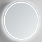 Corona Round LED Bathroom Vanity Mirror for bathroom vanity | Halvern