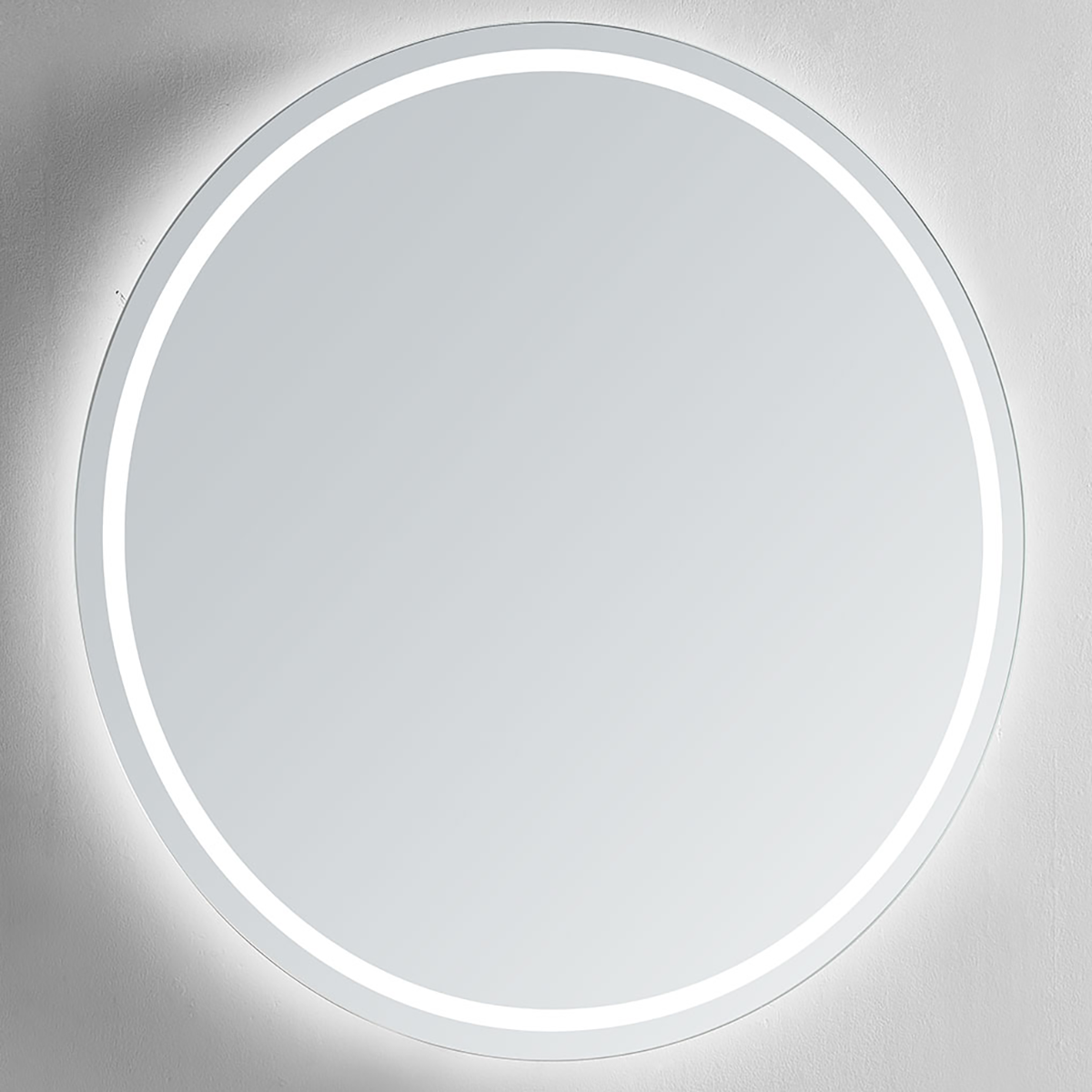Corona Round LED Bathroom Vanity Mirror for bathroom vanity | Halvern