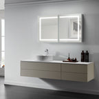 Europa II LED Bathroom Cabinet Mirror for bathroom vanity | Halvern
