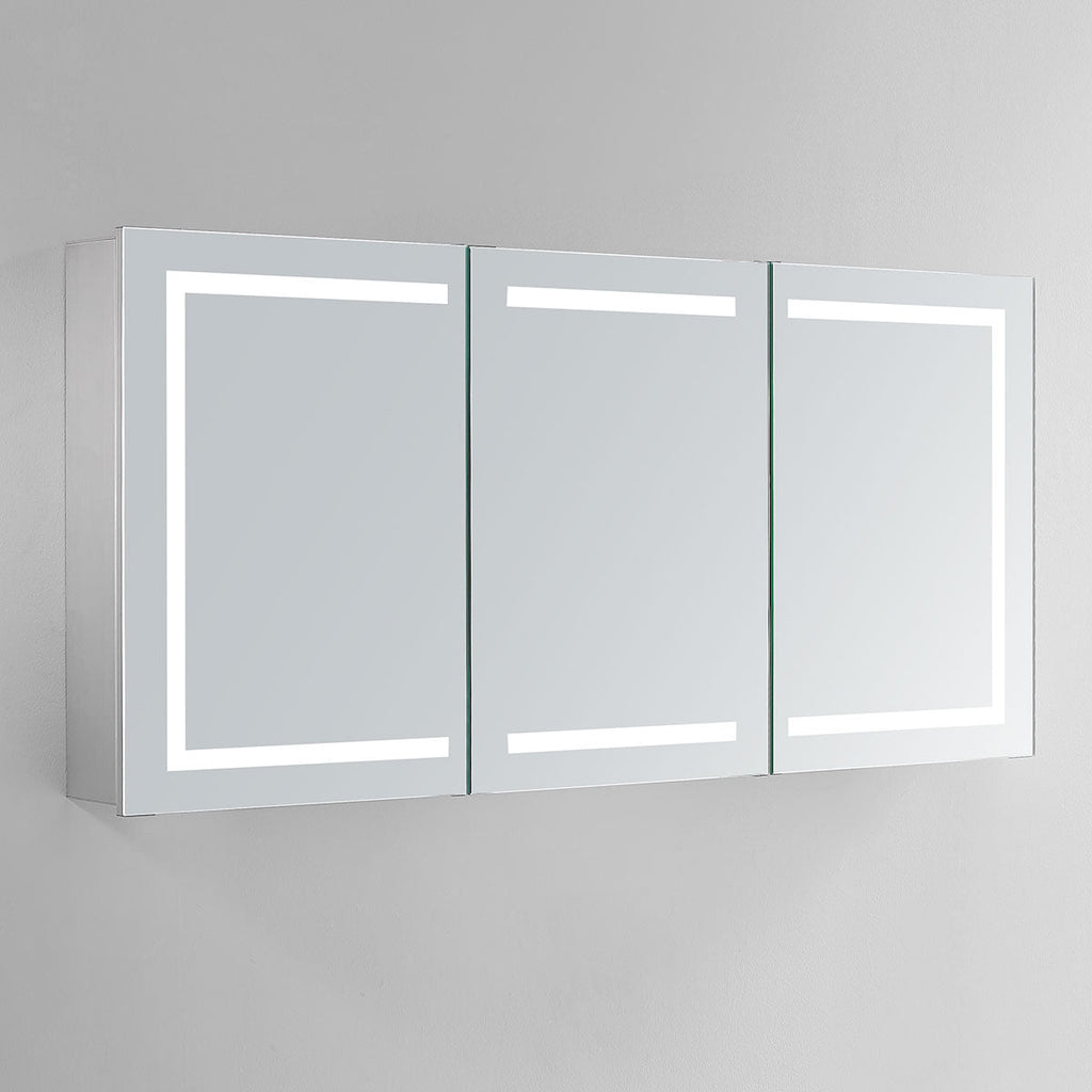 Europa III LED Bathroom Cabinet Mirror for primary bathroom | Halvern