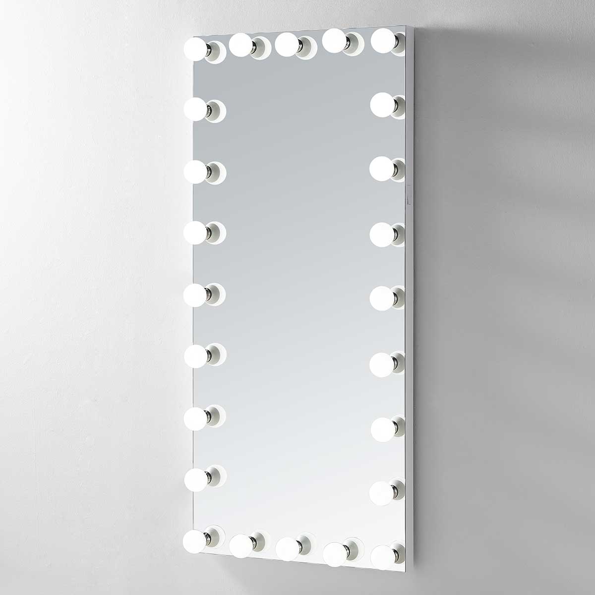 Constellation 70 Full-Length Hollywood LED Vanity Mirror for bedroom | Halvern