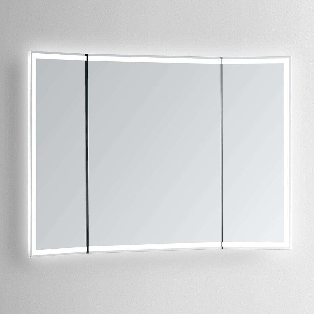 Stella Trifold LED Bathroom Vanity Mirror for bathroom vanity | Halvern