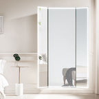 Celestia Full-Length Trifold LED Vanity Mirror for bedroom | Halvern