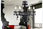 Modern Crystal Drop Chandelier — Glamour Ceiling Light for Dining Room & Bedroom