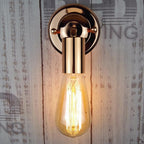 Joplin Industrial Wall Lamp — Retro Cage Wall Sconce for Bathroom & Bedroom
