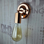 Joplin Industrial Wall Lamp — Retro Cage Wall Sconce for Bathroom & Bedroom