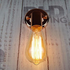 Joplin Industrial Wall Lamp — Retro Cage Wall Sconce for Bathroom & Bedroom