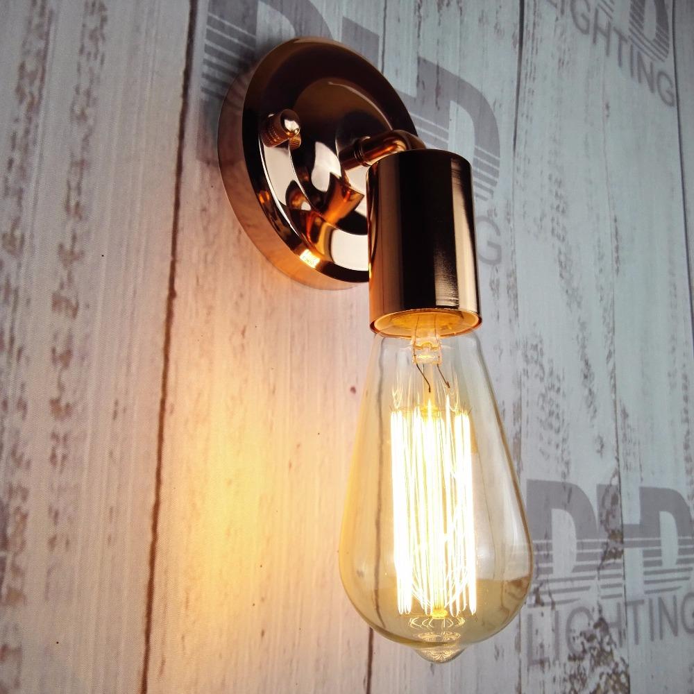 Joplin Industrial Wall Lamp — Retro Cage Wall Sconce for Bathroom & Bedroom