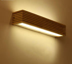 Statuto Nordic Wooden Wall Lamp — Modern Wood Wall Sconce