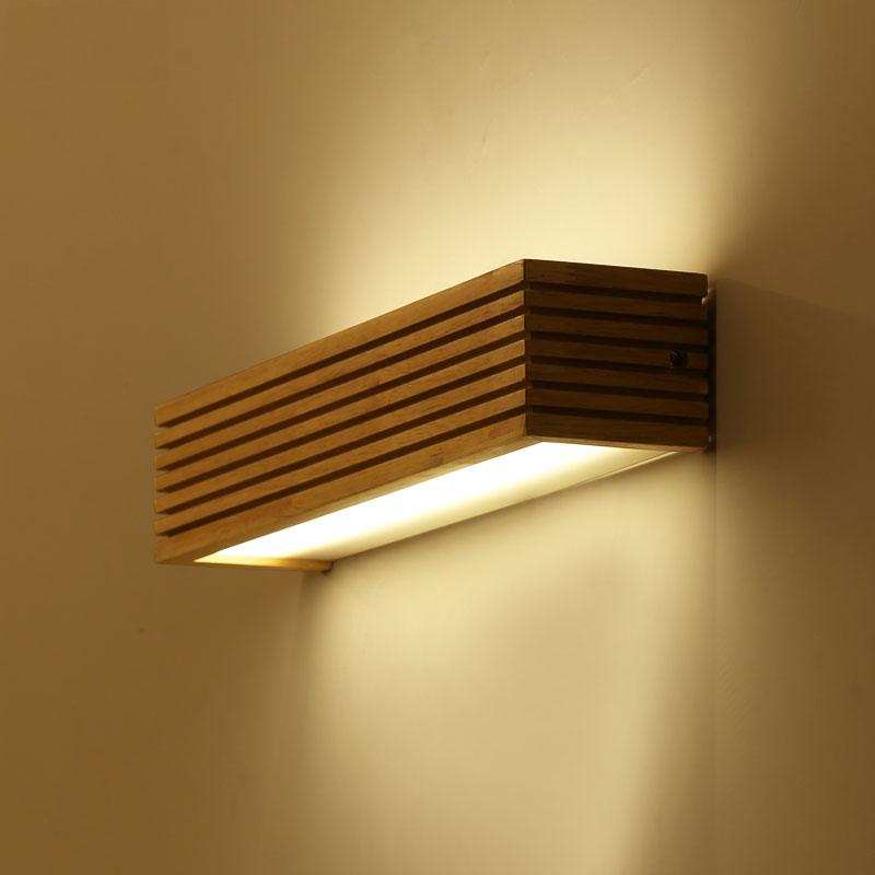 Statuto Nordic Wooden Wall Lamp — Modern Wood Wall Sconce