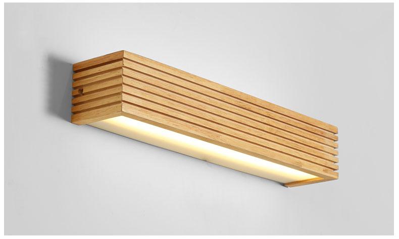 Statuto Nordic Wooden Wall Lamp — Modern Wood Wall Sconce