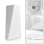 Modern Geometric Wall Light — Architectural LED Wall Sconce for Bedroom & Bathroom
