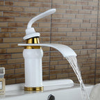 Ames Vintage Waterfall Faucet — Brass Style Bathroom Basin Faucet