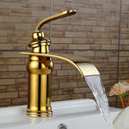 Ames Vintage Waterfall Faucet — Brass Style Bathroom Basin Faucet