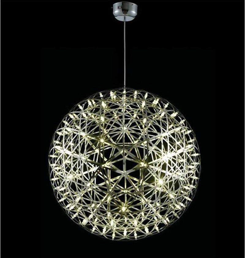 Orbital LED Hanging Pendant Light — Modern Ring Chandelier for Dining Room