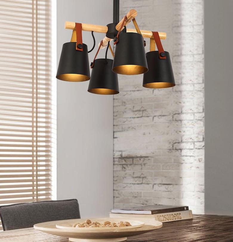 Modern Nordic Pendant Chandelier — Multi-Arm Dining Room Chandelier