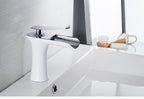 Waterfall Basin Faucet — Single Handle Bathroom Sink Faucet