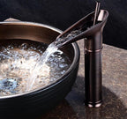 Waterfall Bathroom Faucet — Premium Vanity Sink Faucet