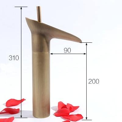 Waterfall Bathroom Faucet — Premium Vanity Sink Faucet