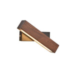 Vera Modern LED Wall Lamp — Wood Arm Wall Sconce for Bedroom & Reading Corner