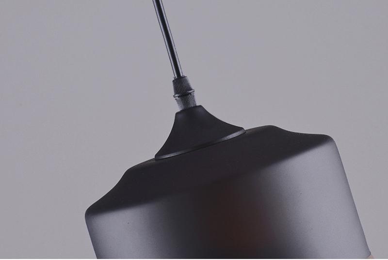 Modern Nordic Glass Pendant Light — Glass Shade Hanging Lamp for Kitchen Island