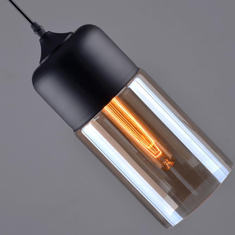 Modern Nordic Glass Pendant Light — Glass Shade Hanging Lamp for Kitchen Island