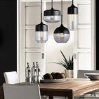 Modern Nordic Glass Pendant Light — Glass Shade Hanging Lamp for Kitchen Island