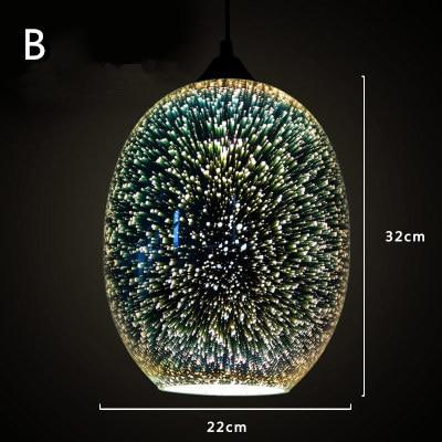 Nebula Modern Nordic Hanging Lamp — Diffused Pendant Light for Bedroom & Dining Room