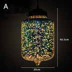 Nebula Modern Nordic Hanging Lamp — Diffused Pendant Light for Bedroom & Dining Room