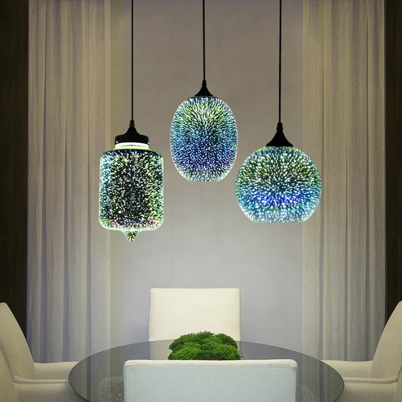 Nebula Modern Nordic Hanging Lamp — Diffused Pendant Light for Bedroom & Dining Room
