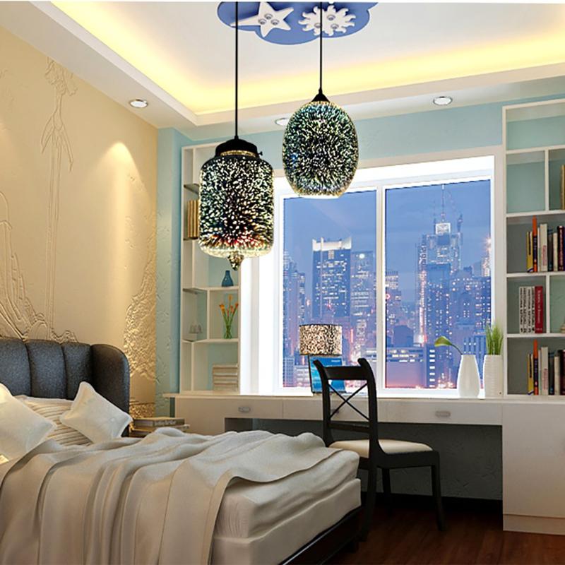 Nebula Modern Nordic Hanging Lamp — Diffused Pendant Light for Bedroom & Dining Room