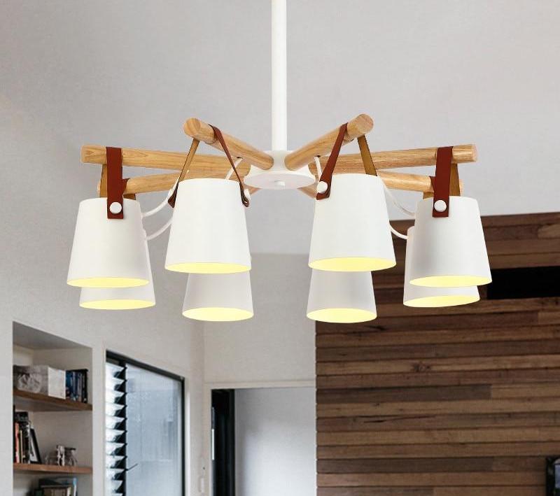 Modern Nordic Pendant Chandelier — Multi-Arm Dining Room Chandelier